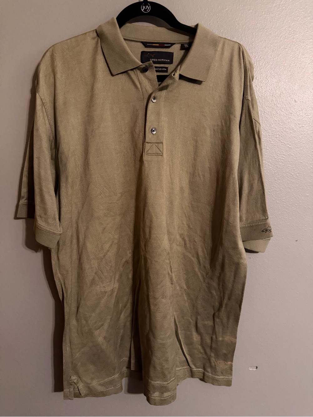 Greg Norman Collection Men's Polo Shirt - Olive